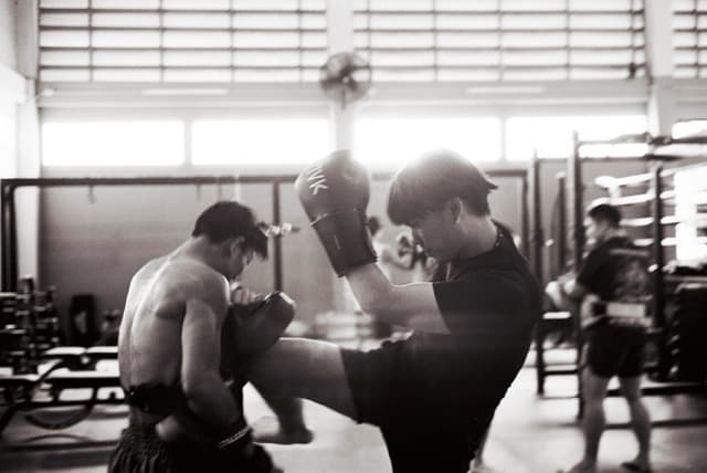 Muay Thai practice in Bangkok (2025)