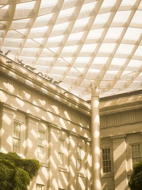 My first time in DC, at the National Portrait Gallery (2022)